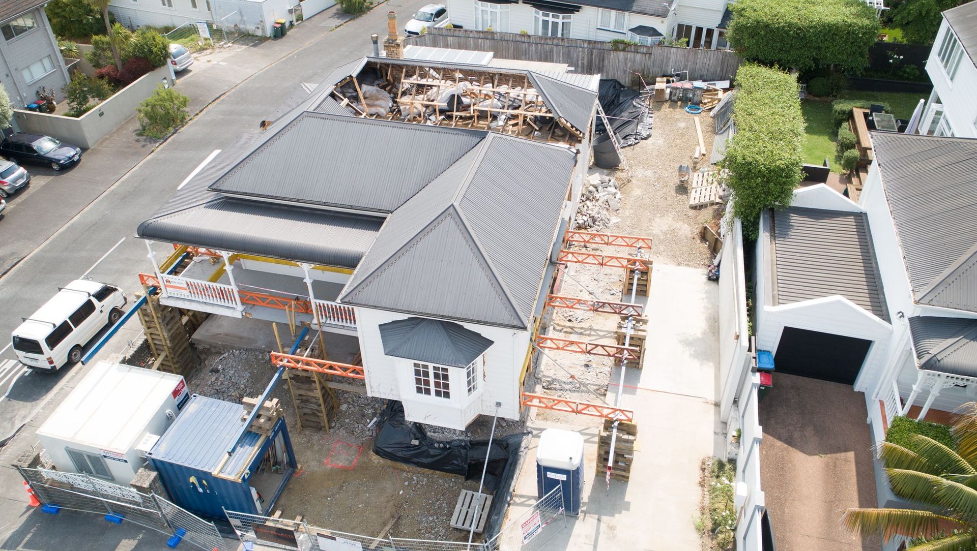 St Marys - Propping banner