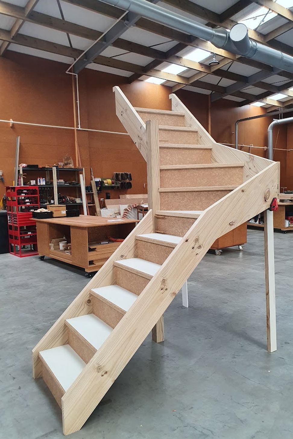 Interior Kite Winder Stairs