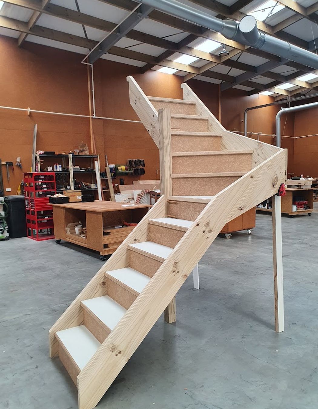 Interior Kite Winder Stairs