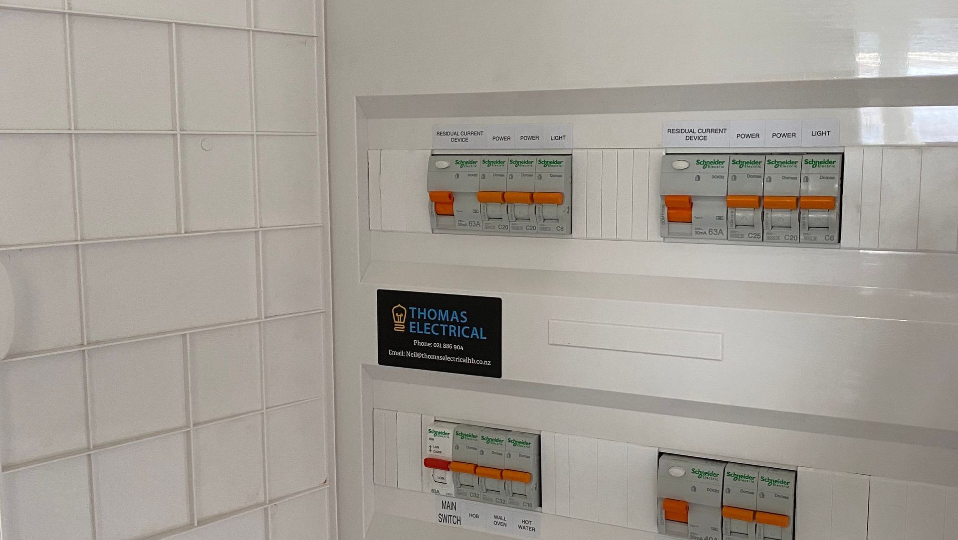 Full electrical rewire banner