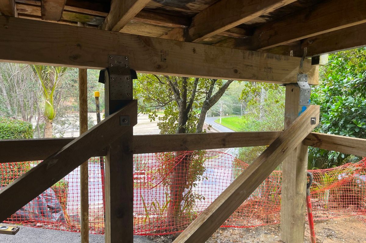Aydon Road, Titirangi - Full Re-pile, Re-level, Block Retaining