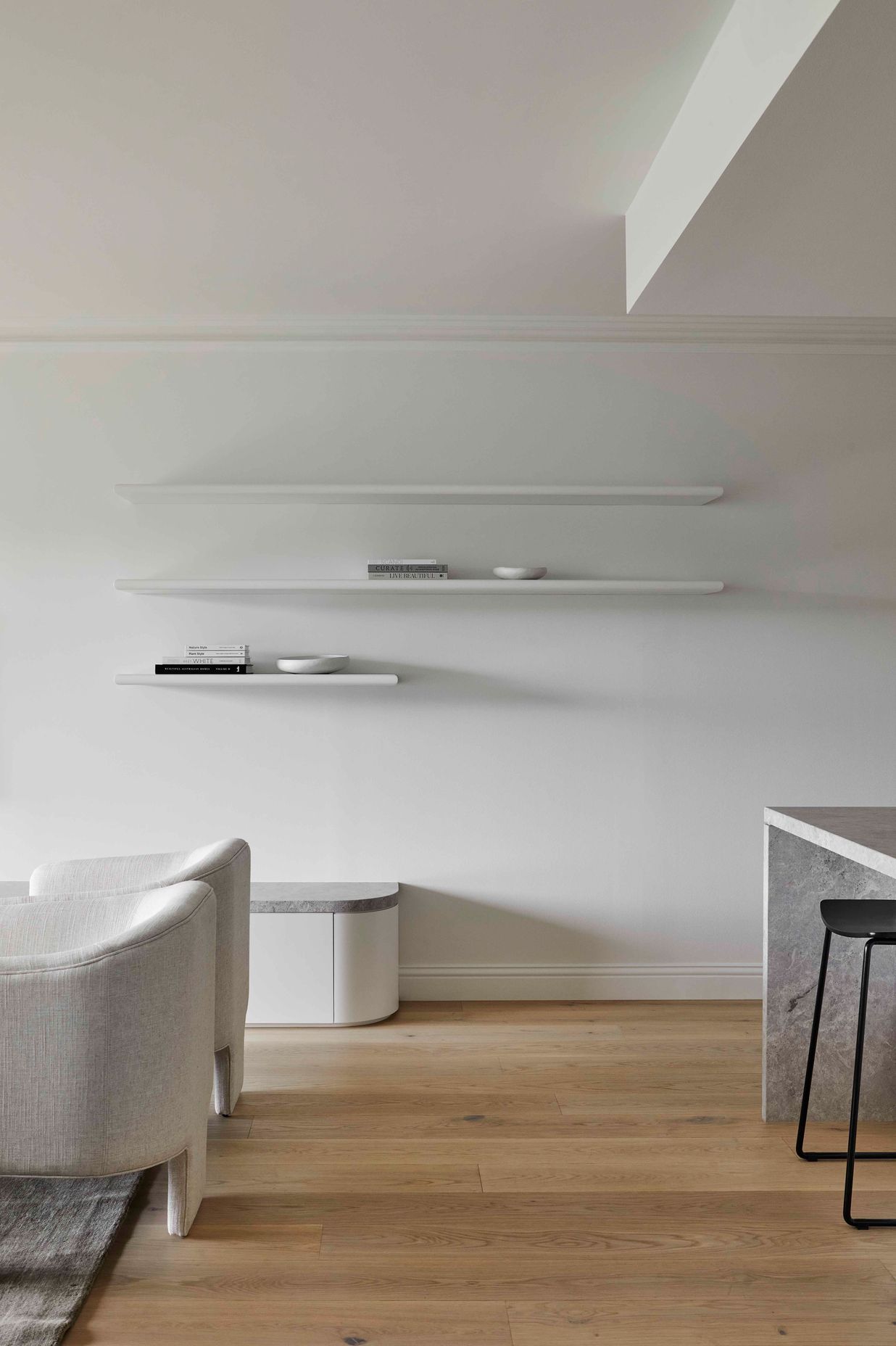 Curated visual reference: Gallery Detail: Fawkner Park Apartment Interior Renovation Refurbishment By By Mysa