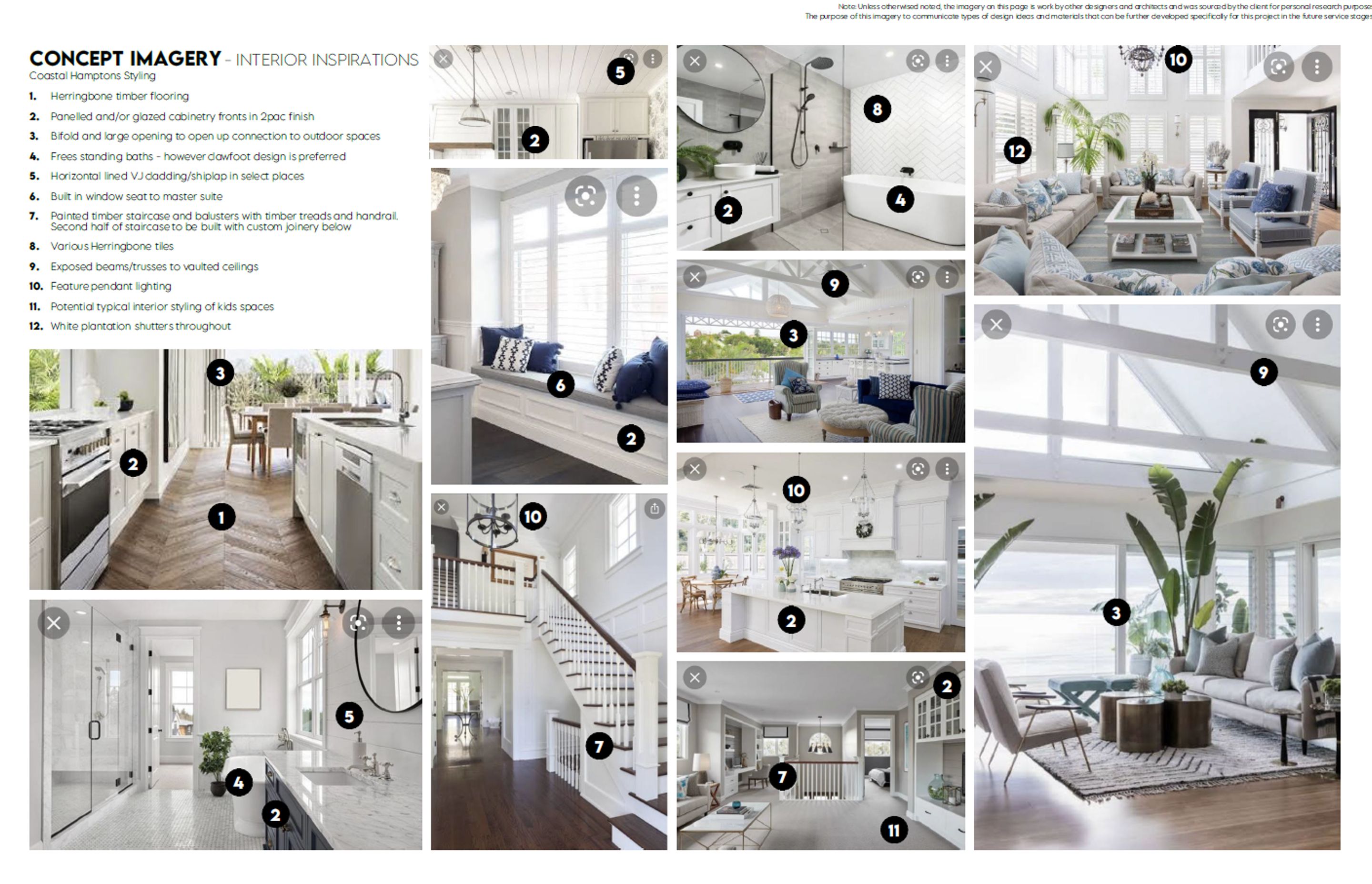 The Design Imagery photos themselves are not the work of BYO Floor Plan, unless otherwise noted. The photos are selected for the indicative representation of the ideas listed.