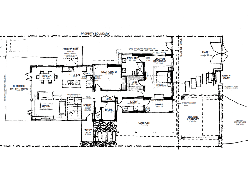 Modern Transformation to 60s Brick & Tile House