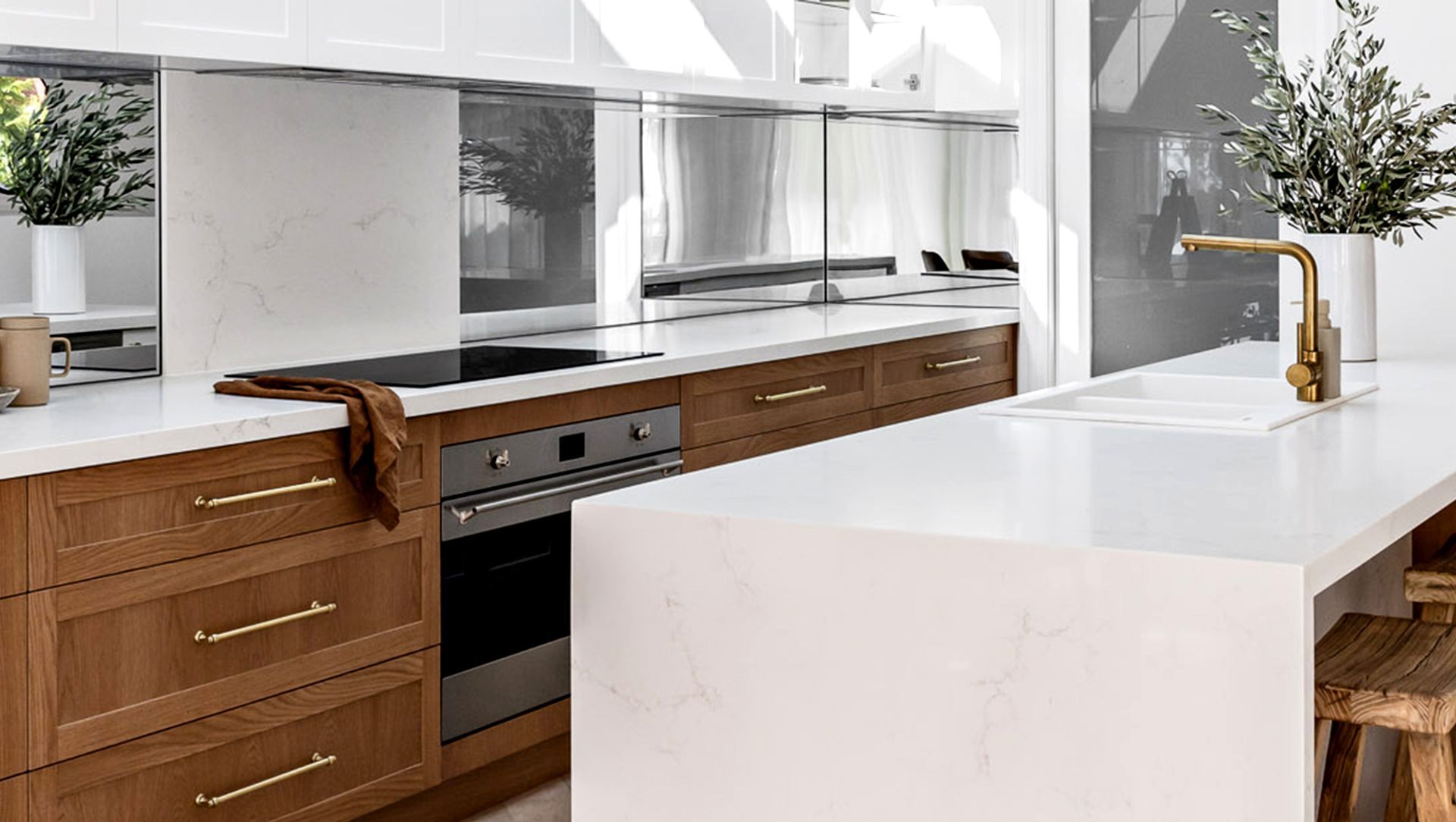 The Spanish Mission Coogee Home x Touch Handles - Kitchen banner