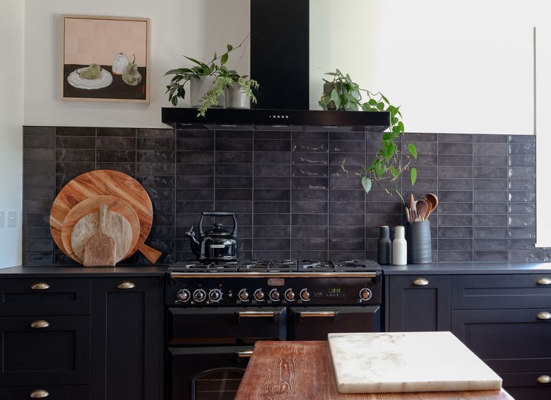 Smoke-show of a kitchen