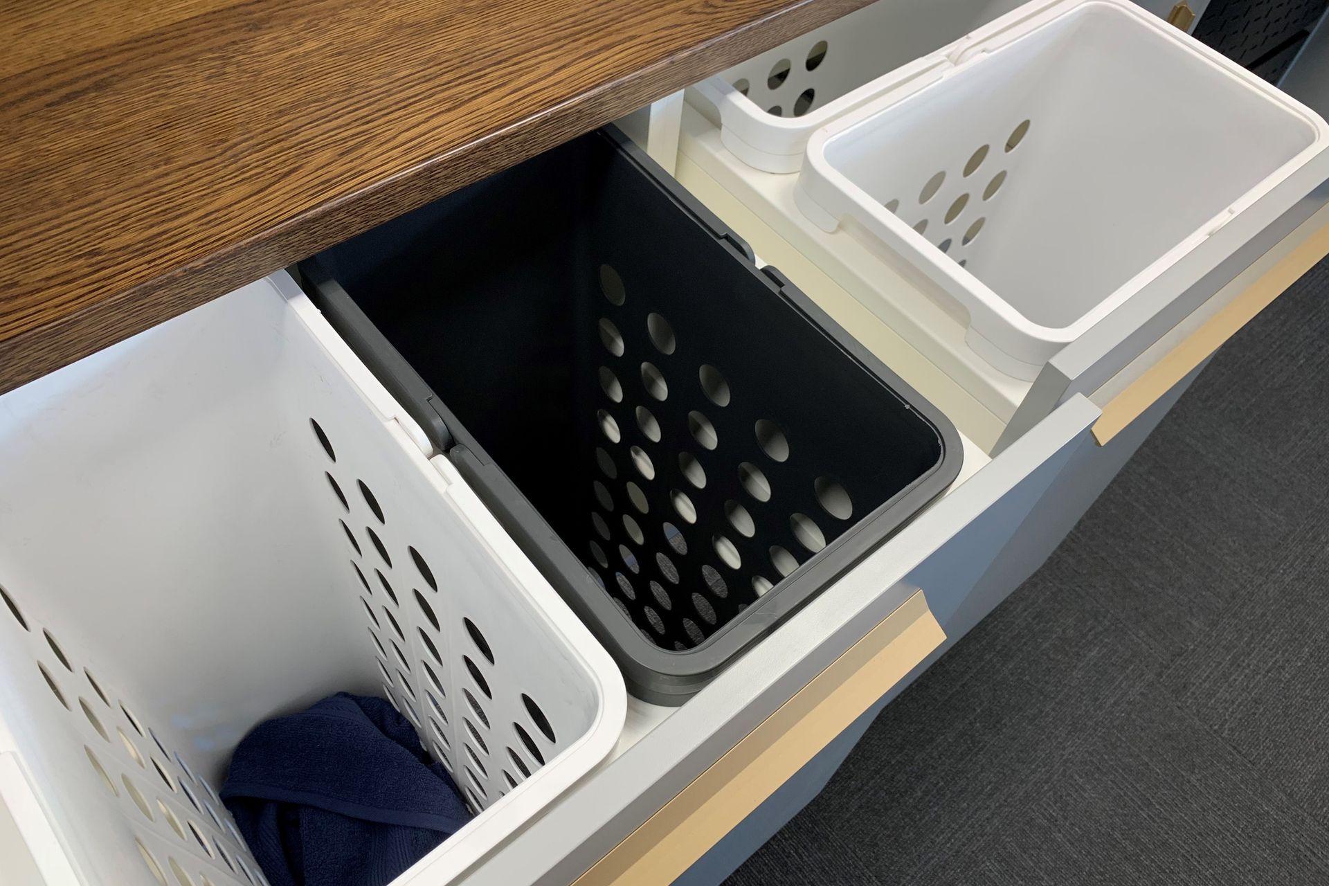 Tanova Designer Series Soft Close Laundry Hamper System