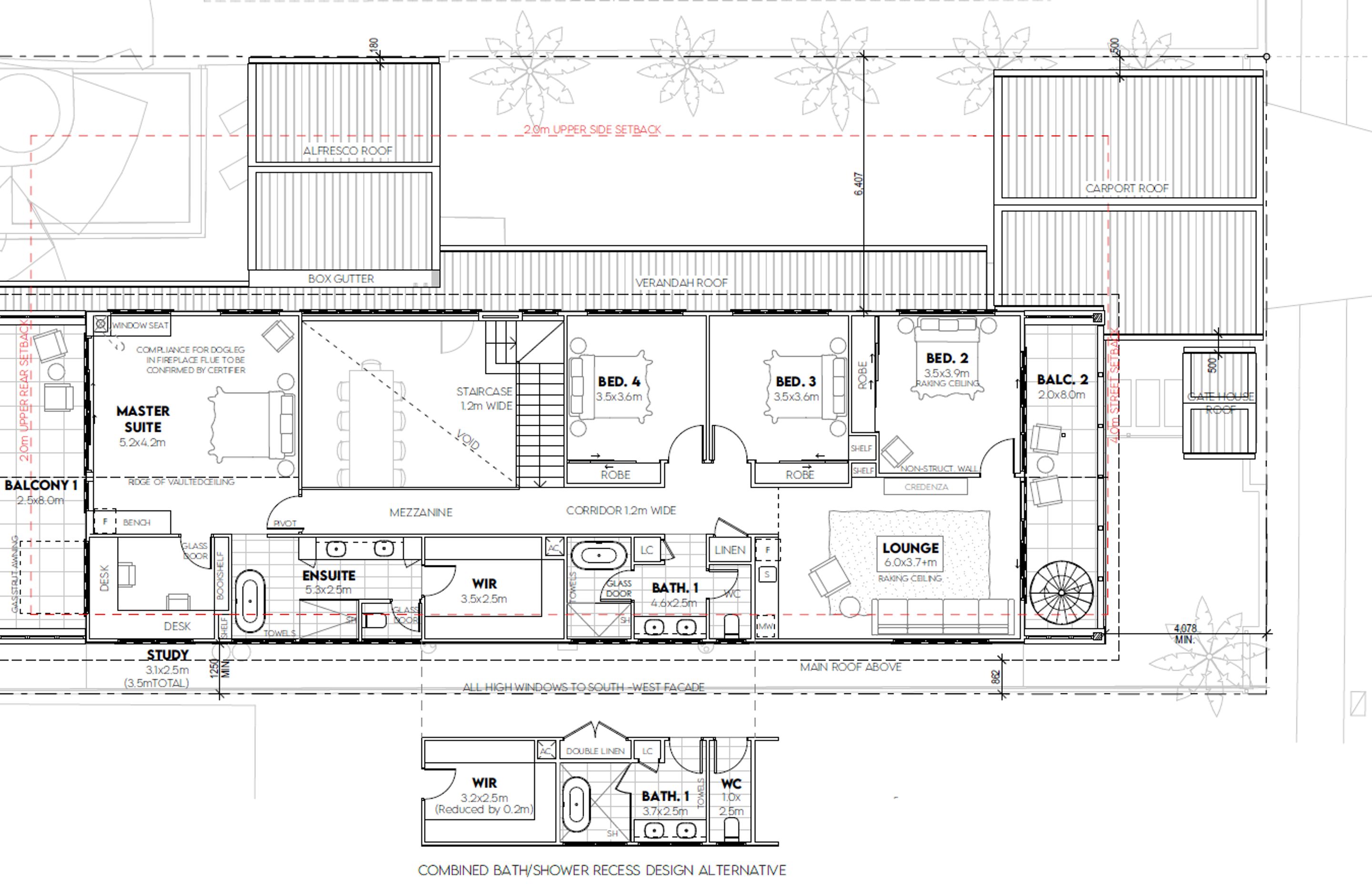 Proposed First Floor (All new addition)