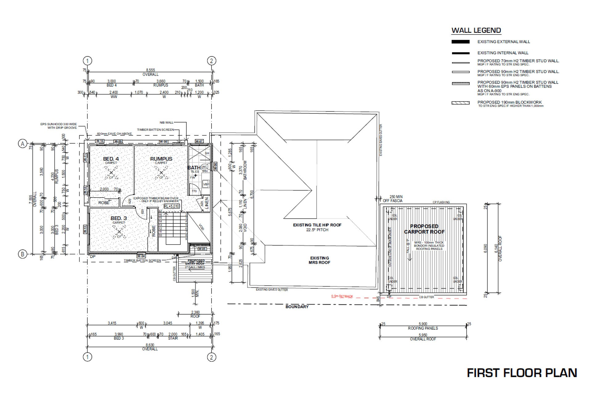 Proposed First Floor Plan