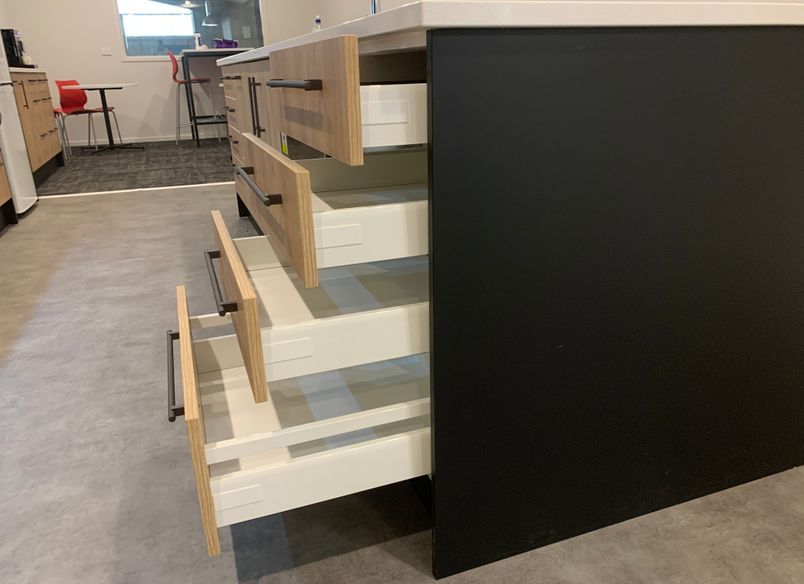 Staff Lunchroom for Fit's Wellsford Office and Distribution Facility