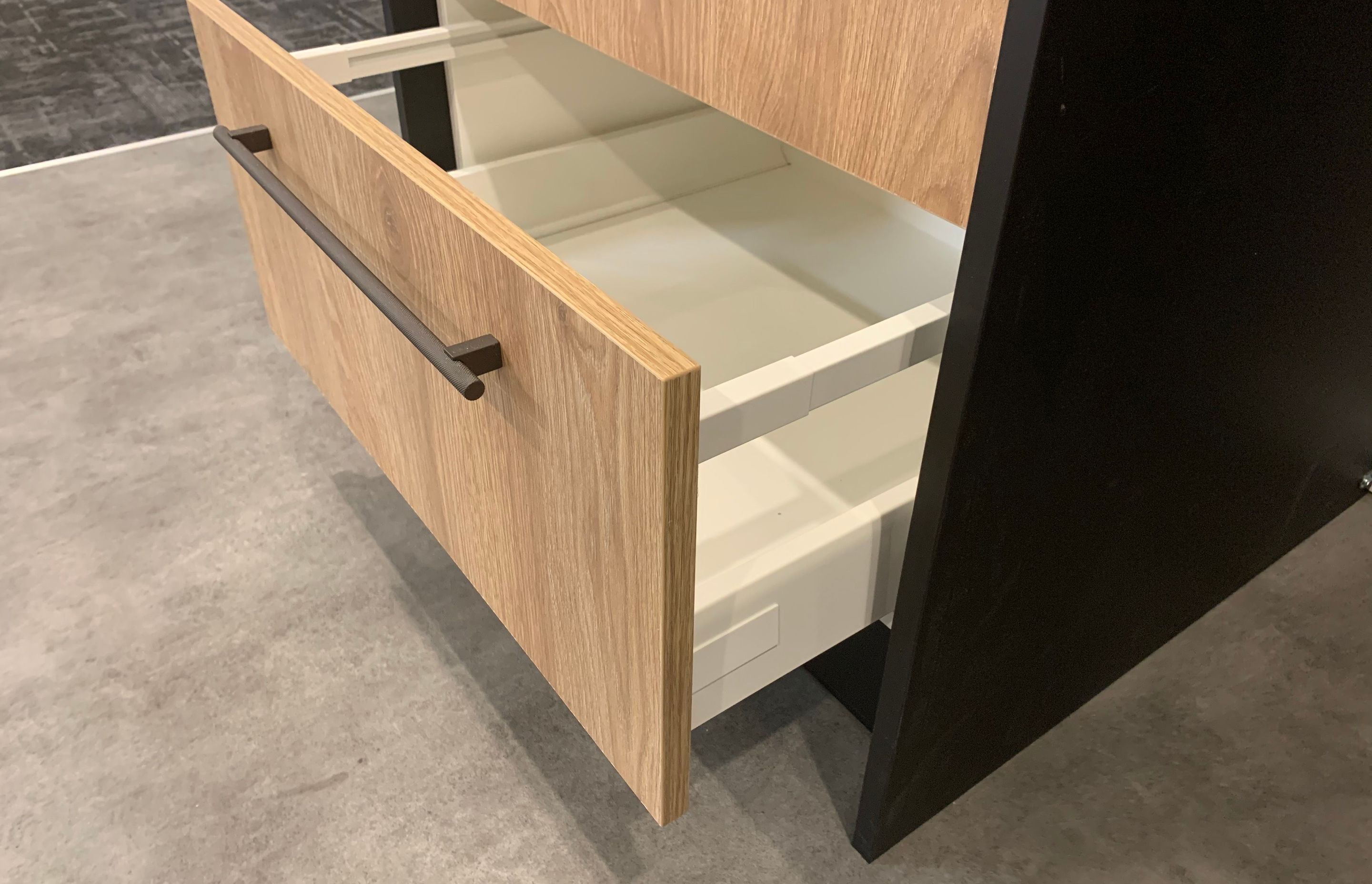 Fit Wellsford Kitchen - Harn Ritma Soft Close Drawers - Many Models - Also Available in Umbra Grey and with Round Railings