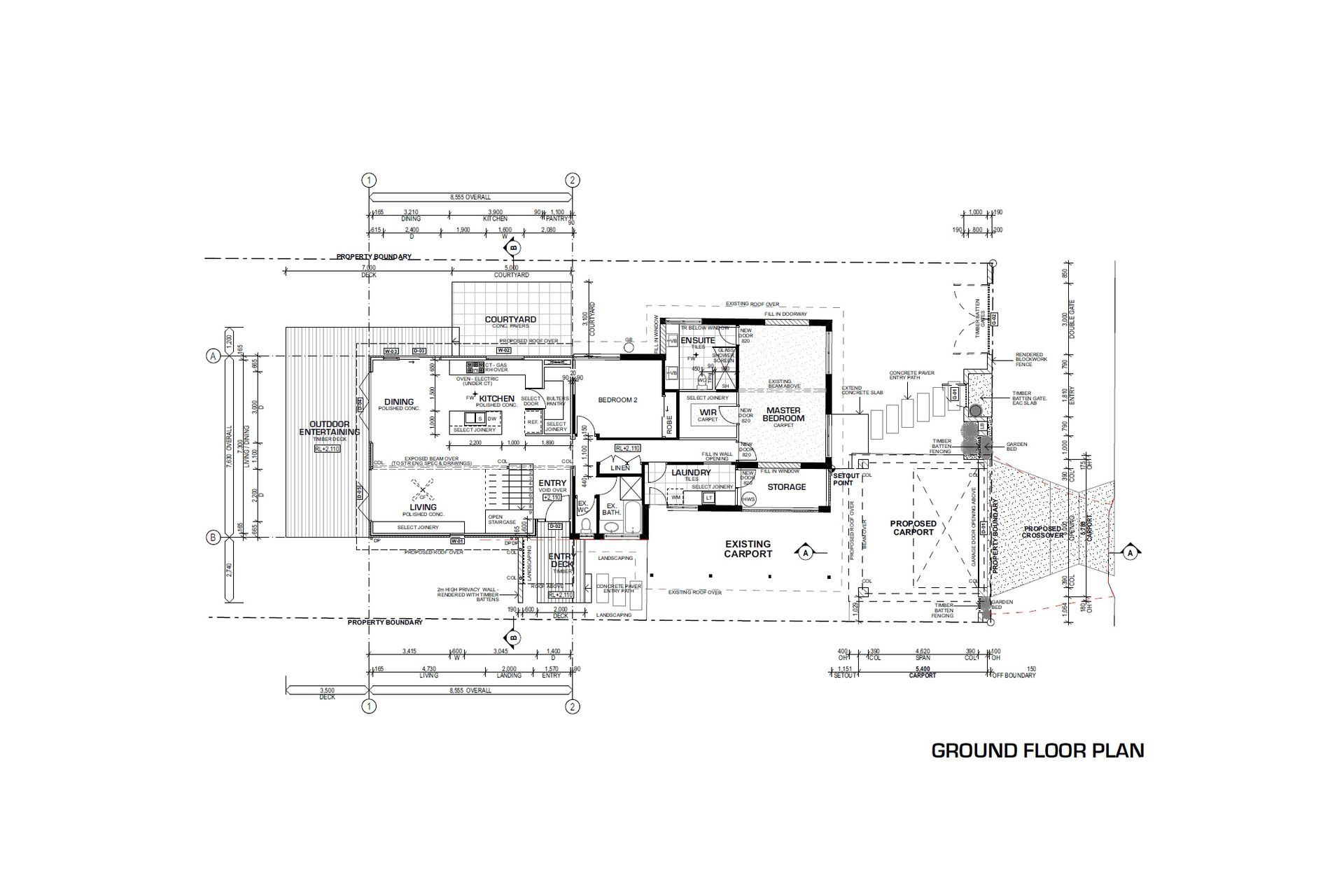 Proposed Ground Floor Plan