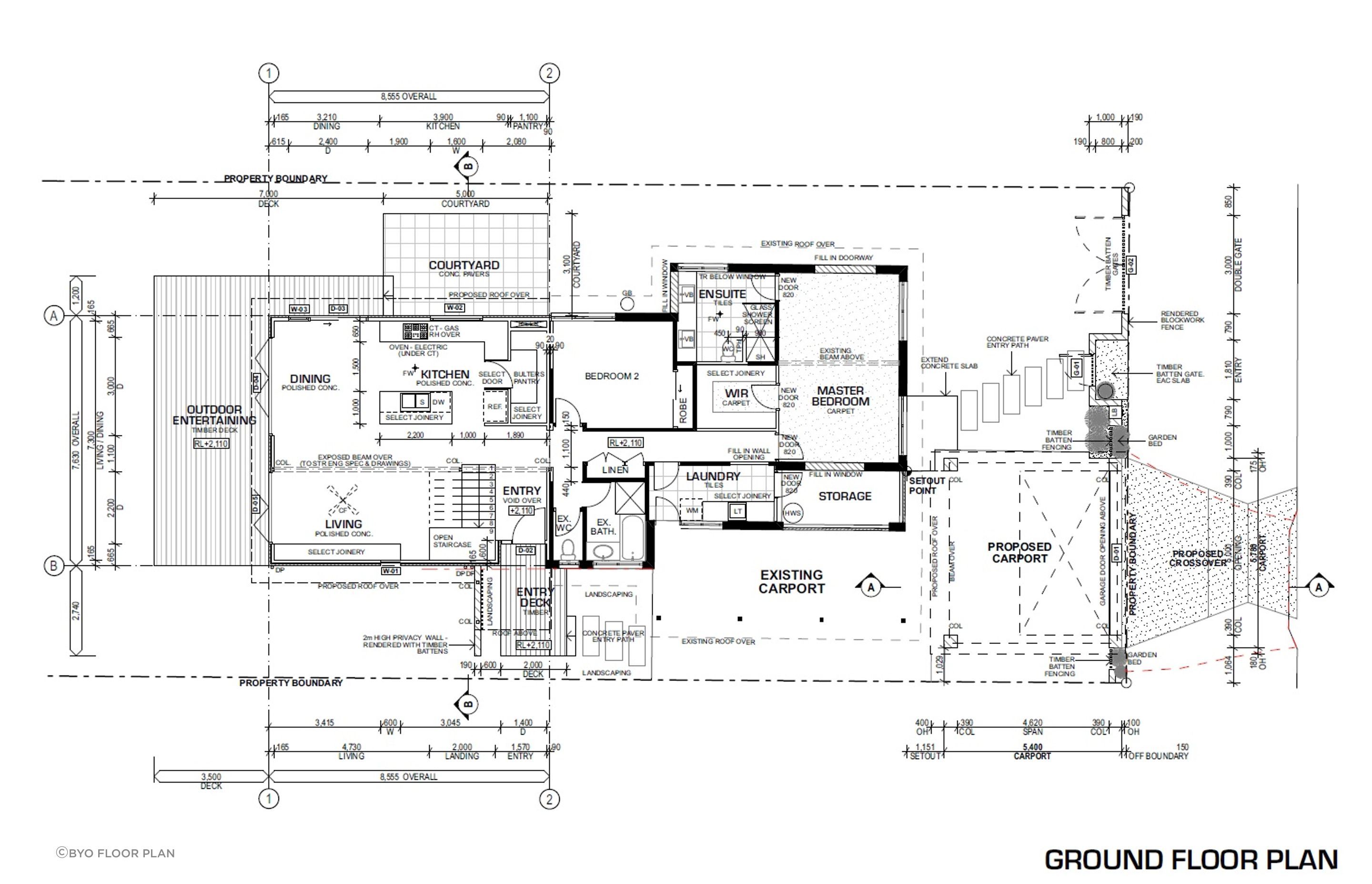 Proposed Ground Floor Plan