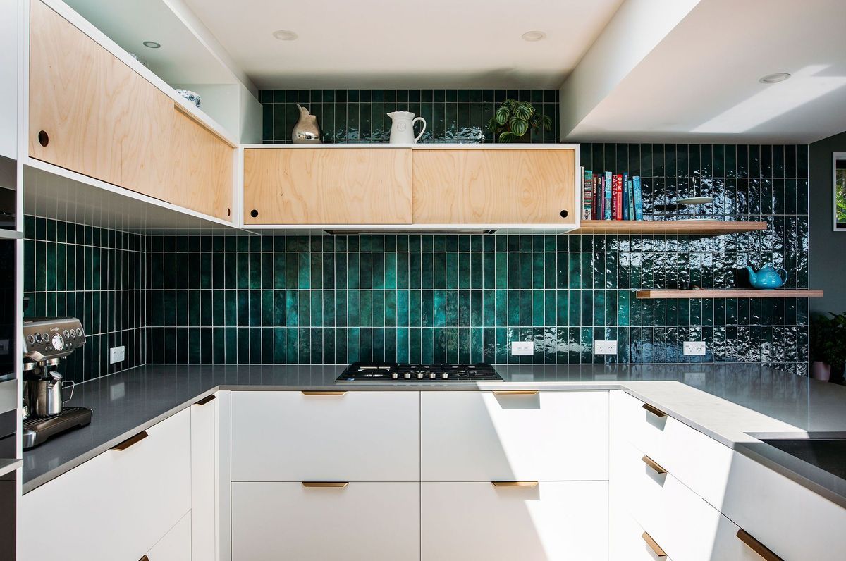 Emerald Green Kitchen