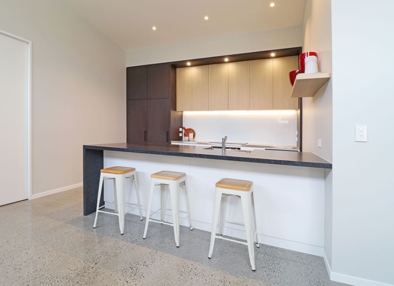 From G-Shape to Great: A Modern Kitchen Transformation with Sleek Elegance