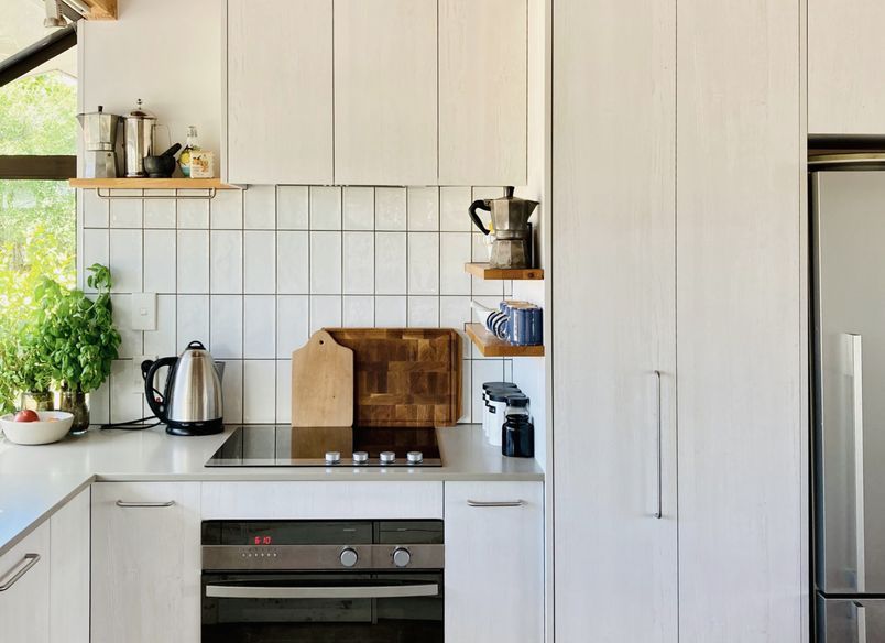 A Light, Coastal Kitchen Refresh for a Coromandel Bach