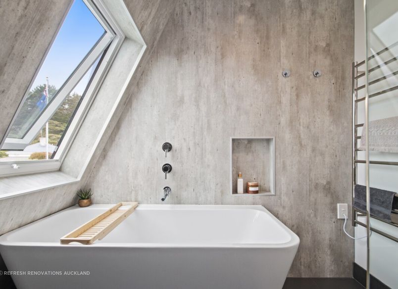 1970's A-Frame Bach Converted To Home In Port Waikato