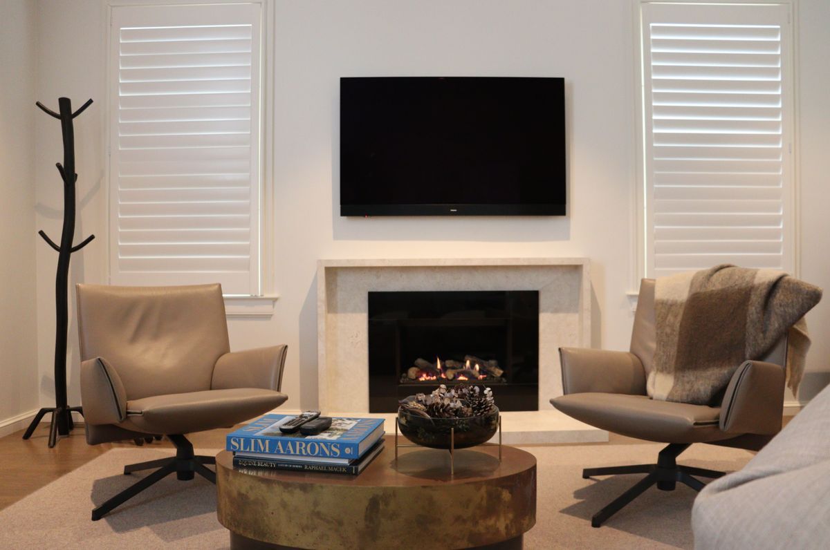Redesign with Gas Insert Fireplace