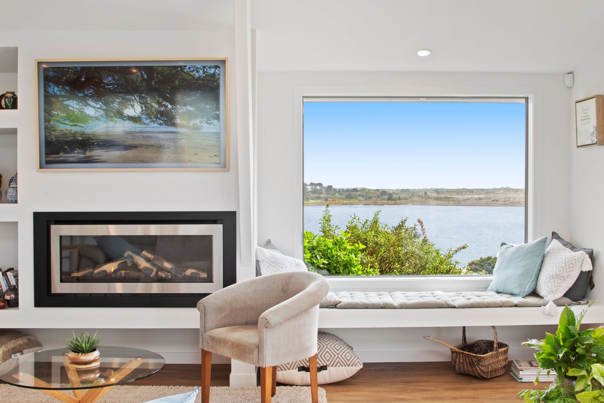 1970's A-Frame Bach Converted To Home In Port Waikato 