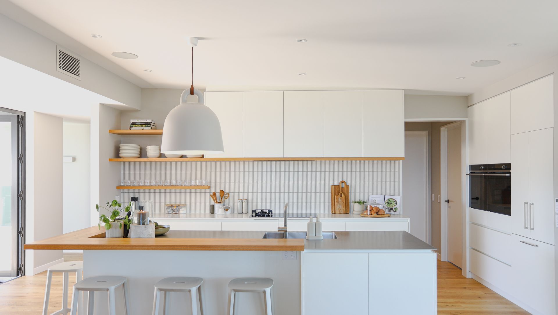 Considered cabinetry for calm and continuity banner