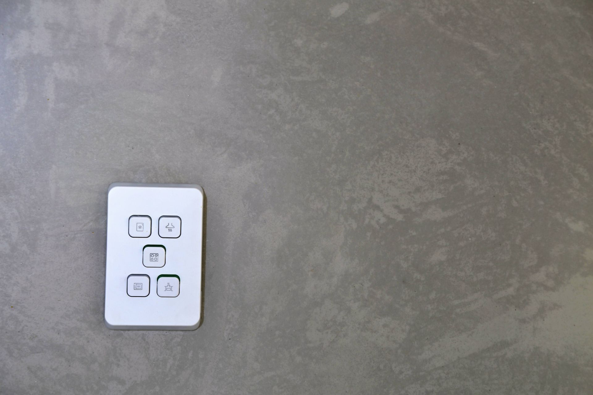 Venetian plaster Kitchen splashback