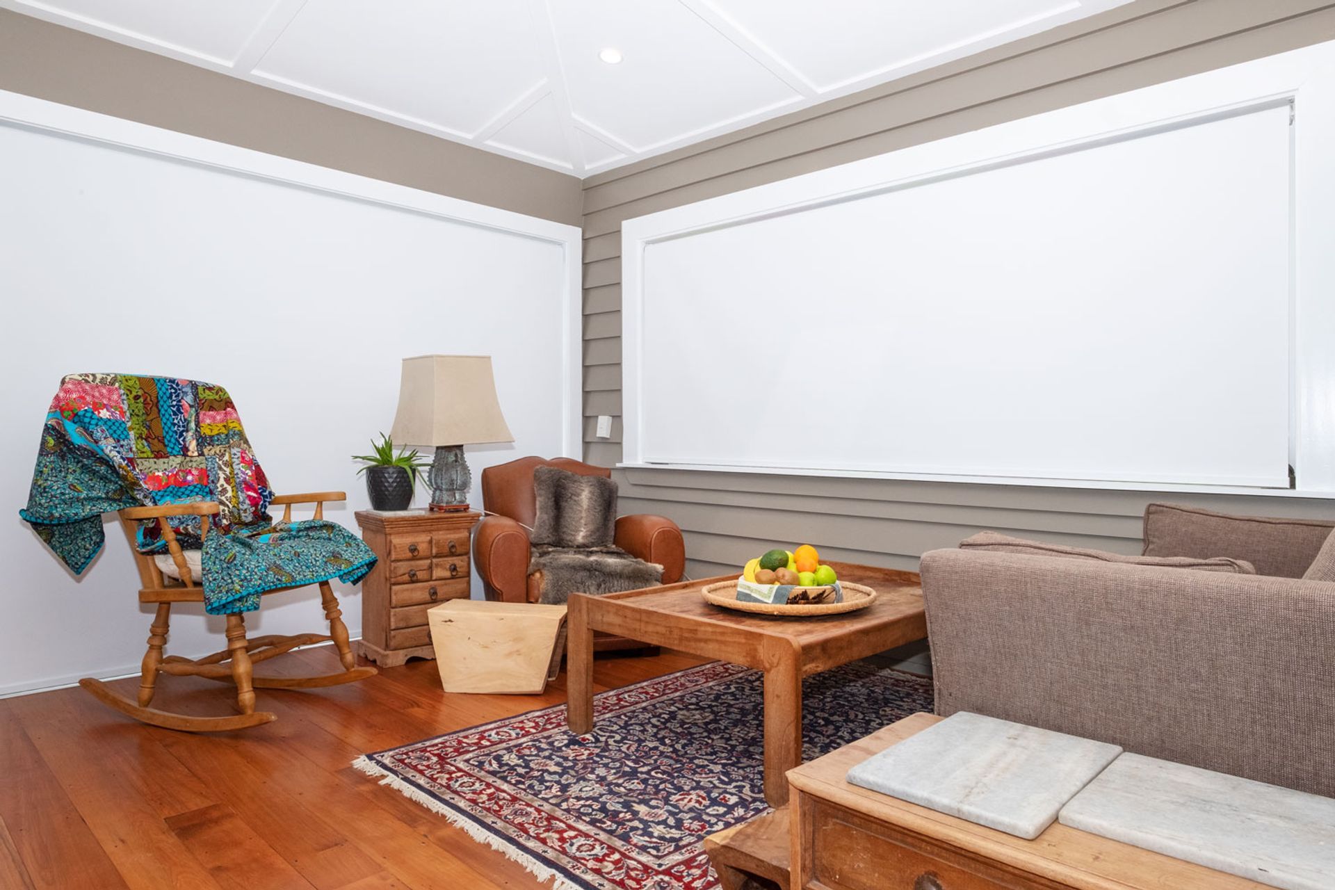 A Functional Formal Sunroom Complements 19th Century Home
