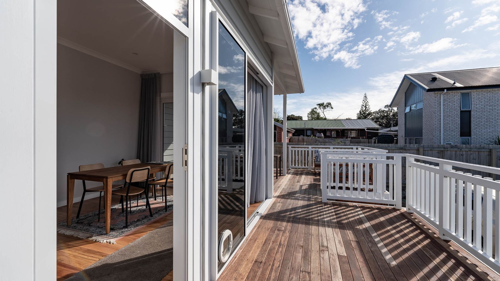 A small renovation of a 1910 bungalow in West Auckland. Creating open planned kitchen, dining and lounge expanding onto a deck for outdoor living. Video Credit: Nick Walker - Studio Theta. video