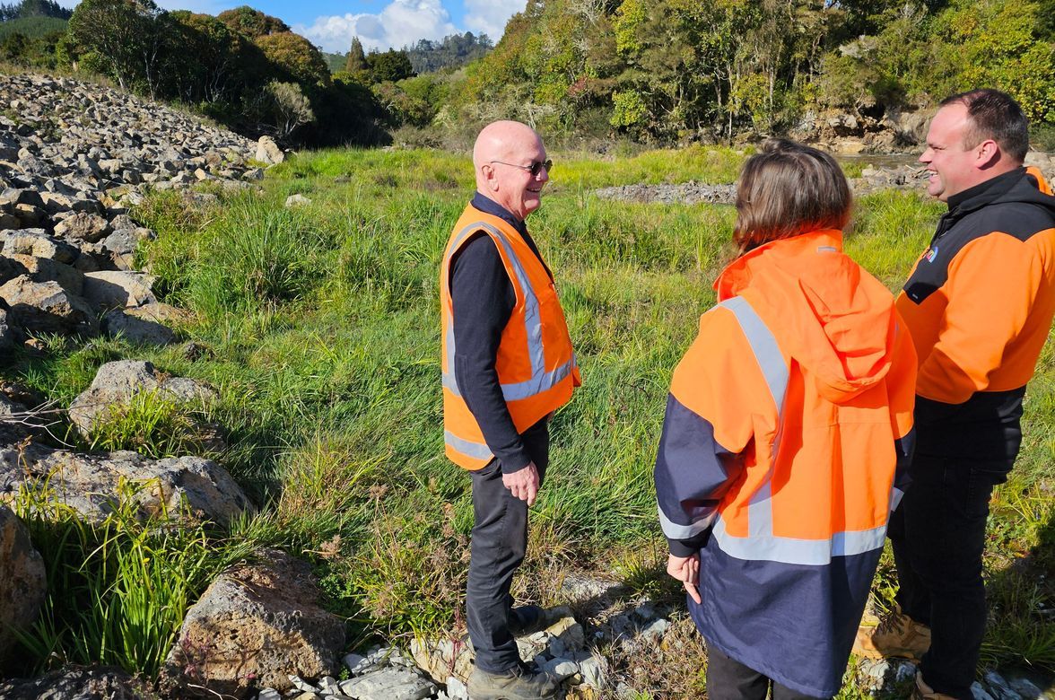 Otiria spillway and flood mitigation