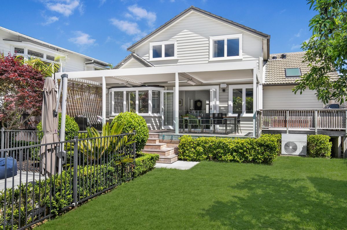 Backyard Bliss and a Luxurious Interior