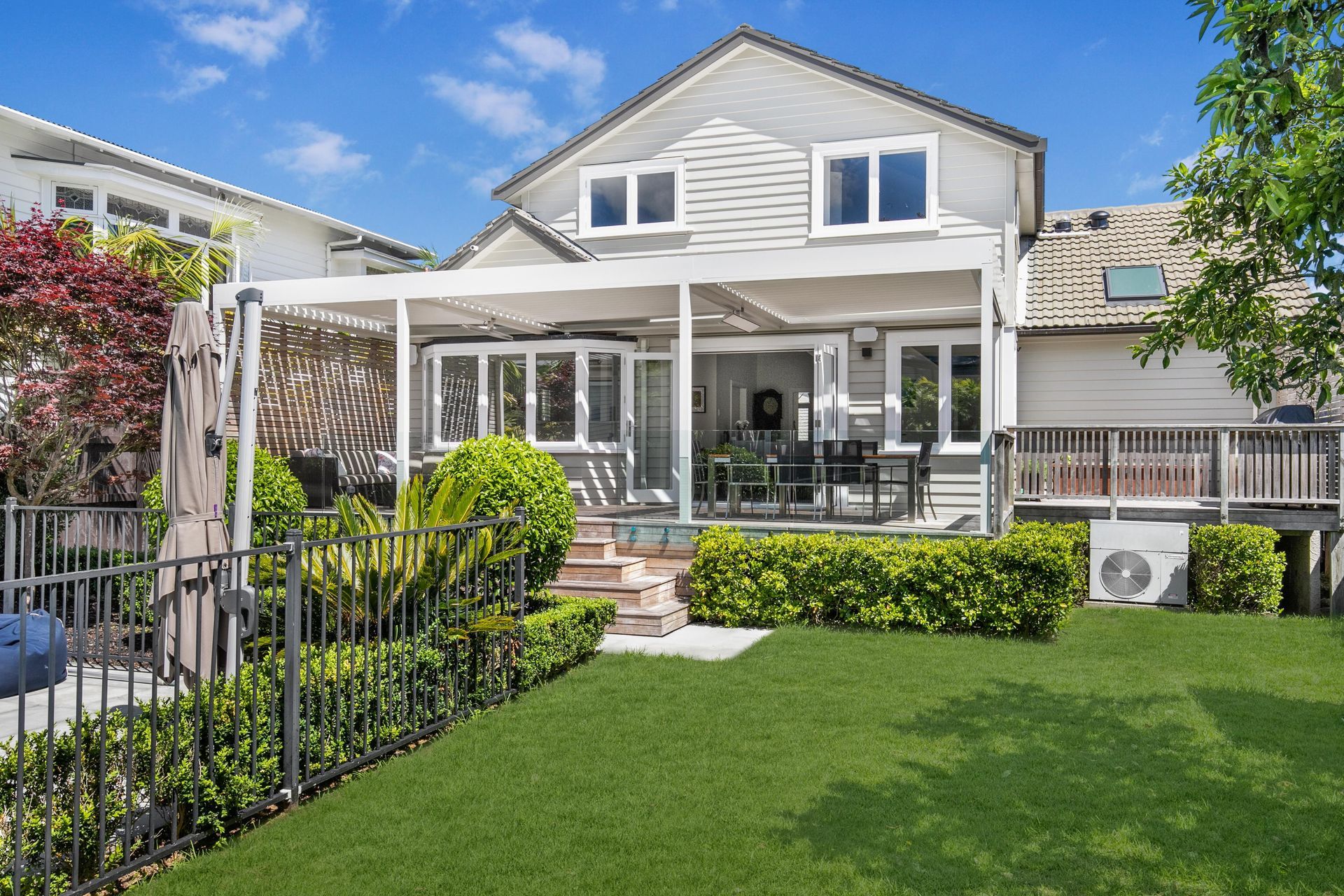 Backyard Bliss and a Luxurious Interior