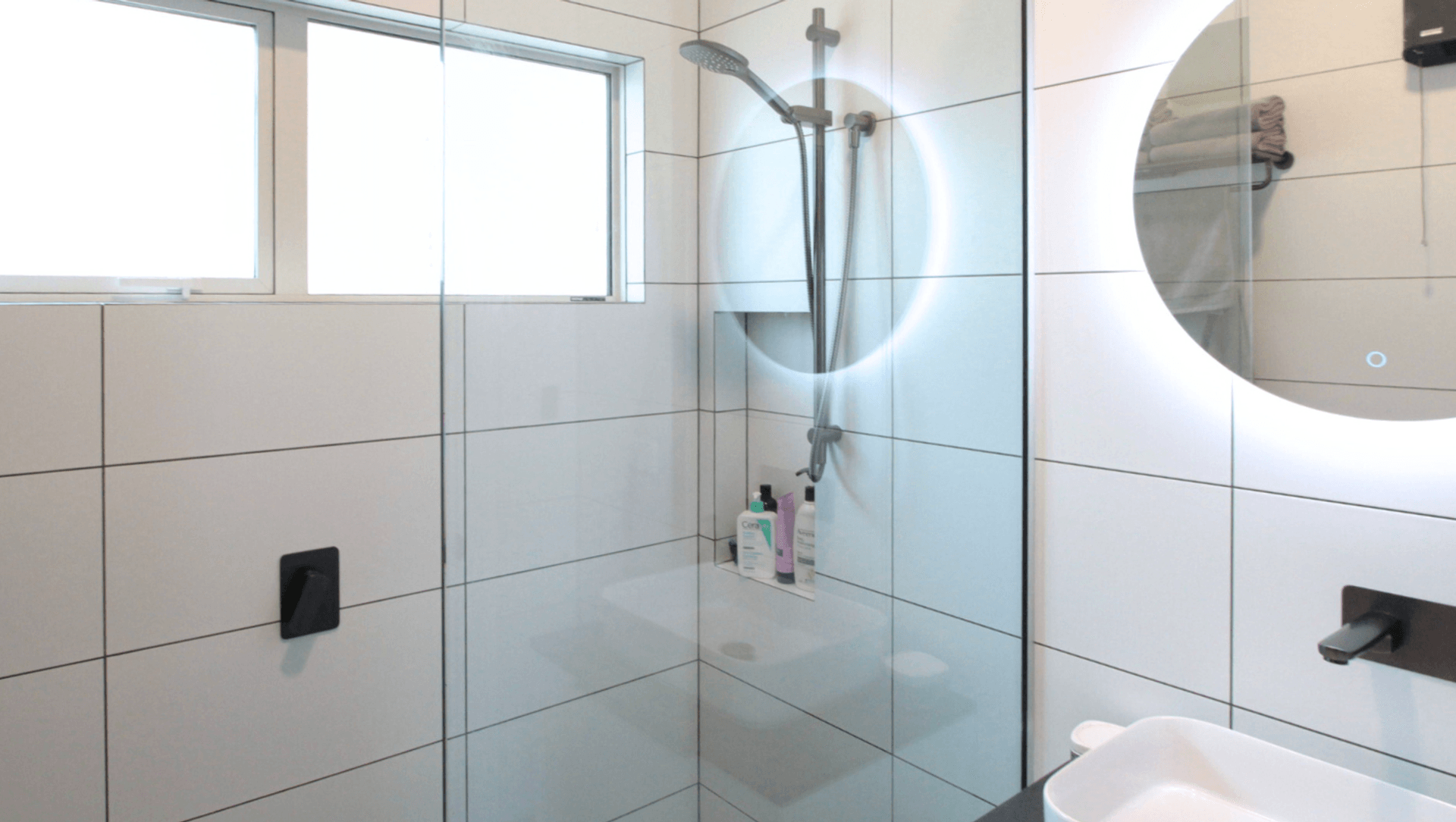 Sleek Bathroom Makeover banner