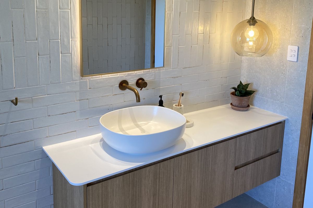 Snells beach bathroom renovation