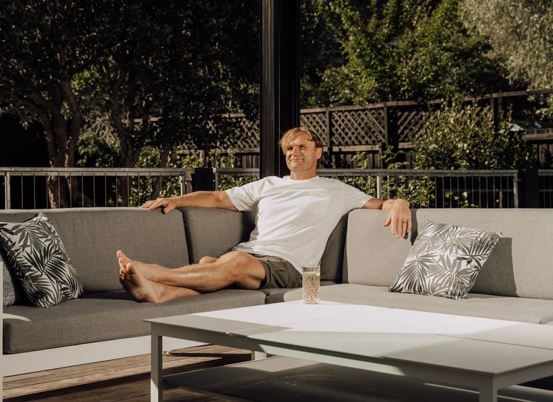 Razor Robertson and his Juralco Outdoor Living System