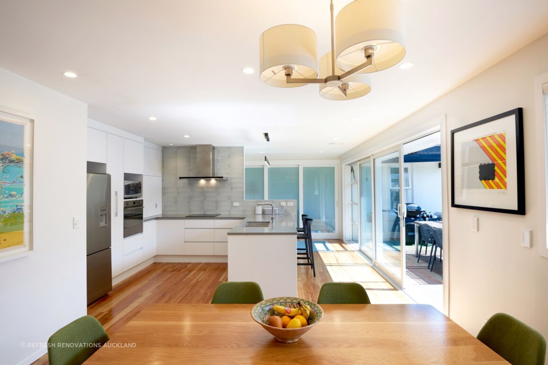 A Flipped Layout and Cohesive Design For This Mount Eden Home