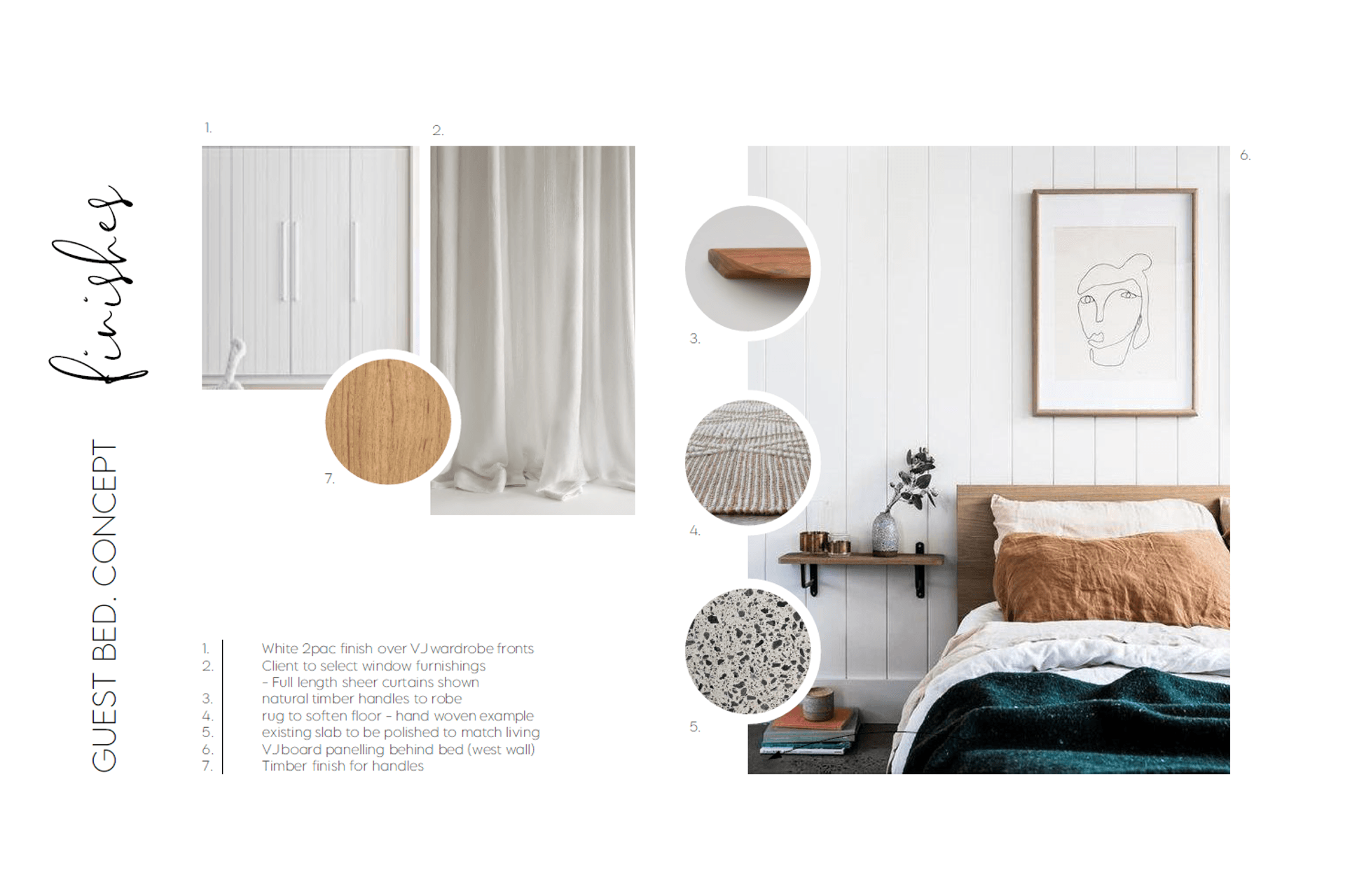 Guest Bedroom Finishes