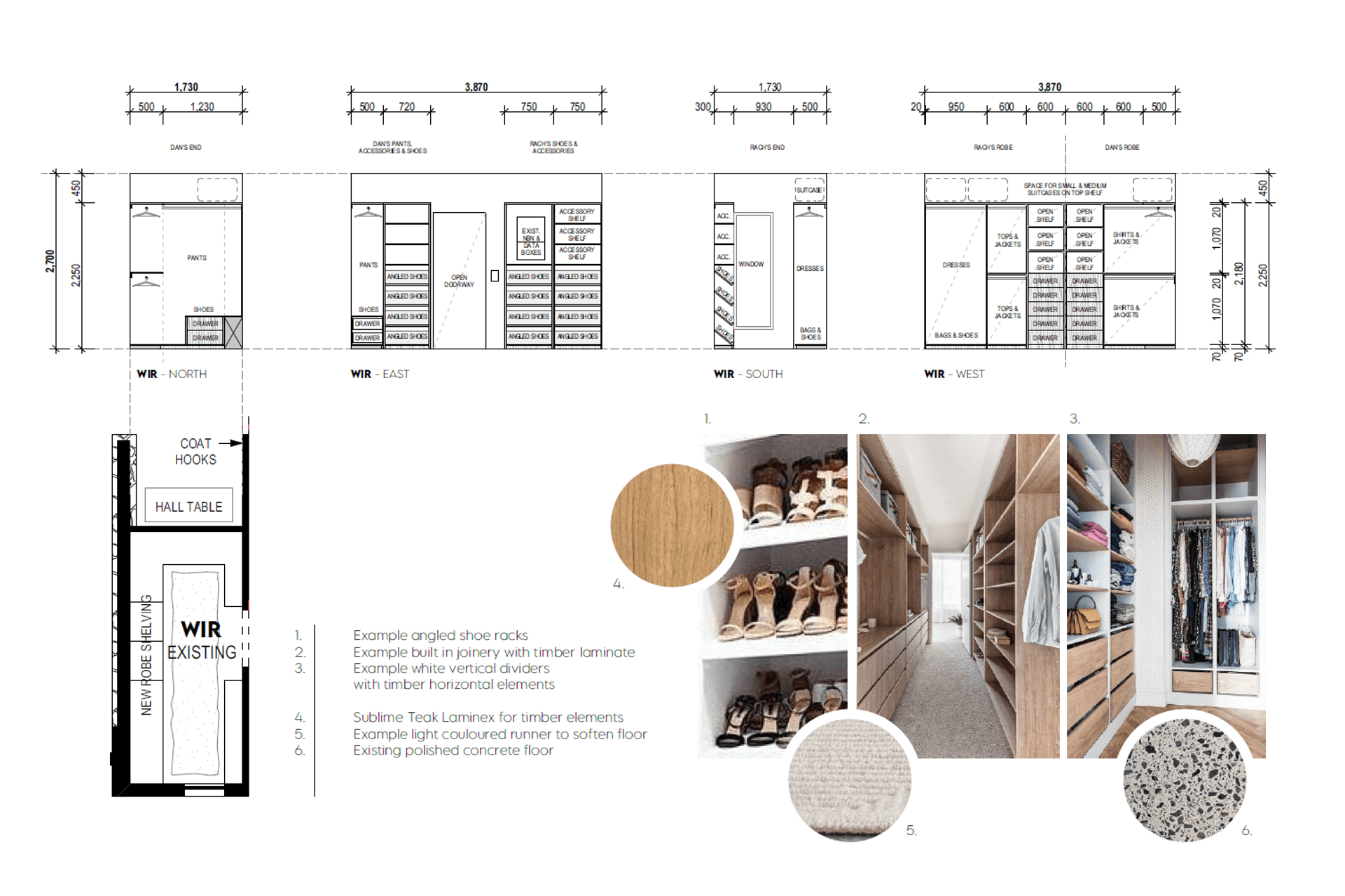 Walk in Robe Design