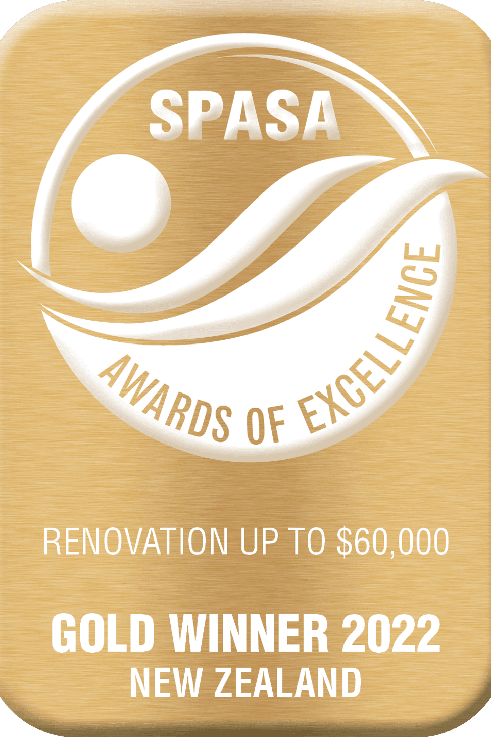 Very pleased to have received the awards to Renovation up to $60,000 at the SPASA NZ Awards of Excellence 2022 for this project