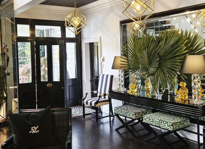 Brown Residence Bespoke Marble Entrance