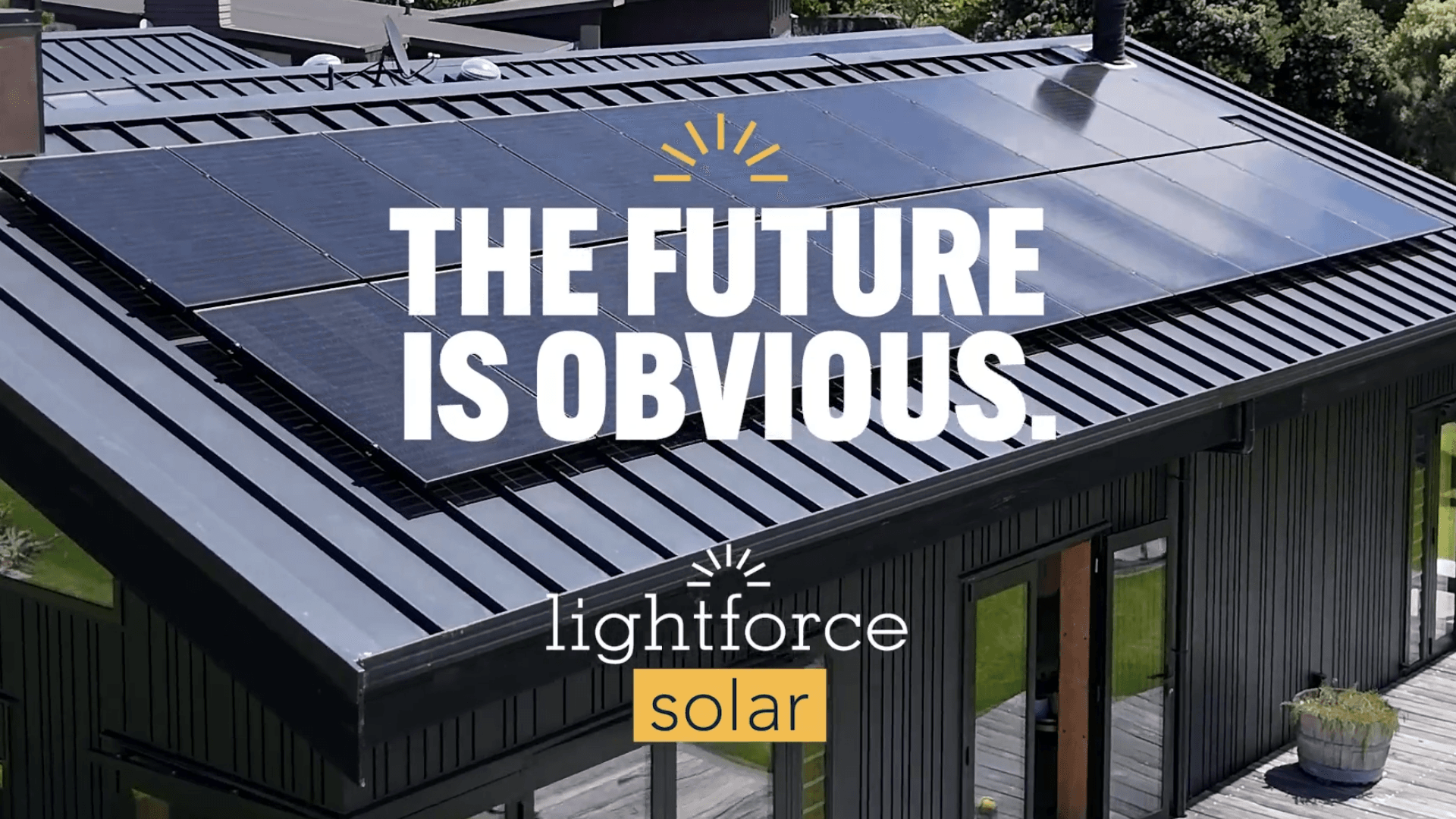 BEAUDEN BARRETT GOES SOLAR WITH LIGHTFORCE video