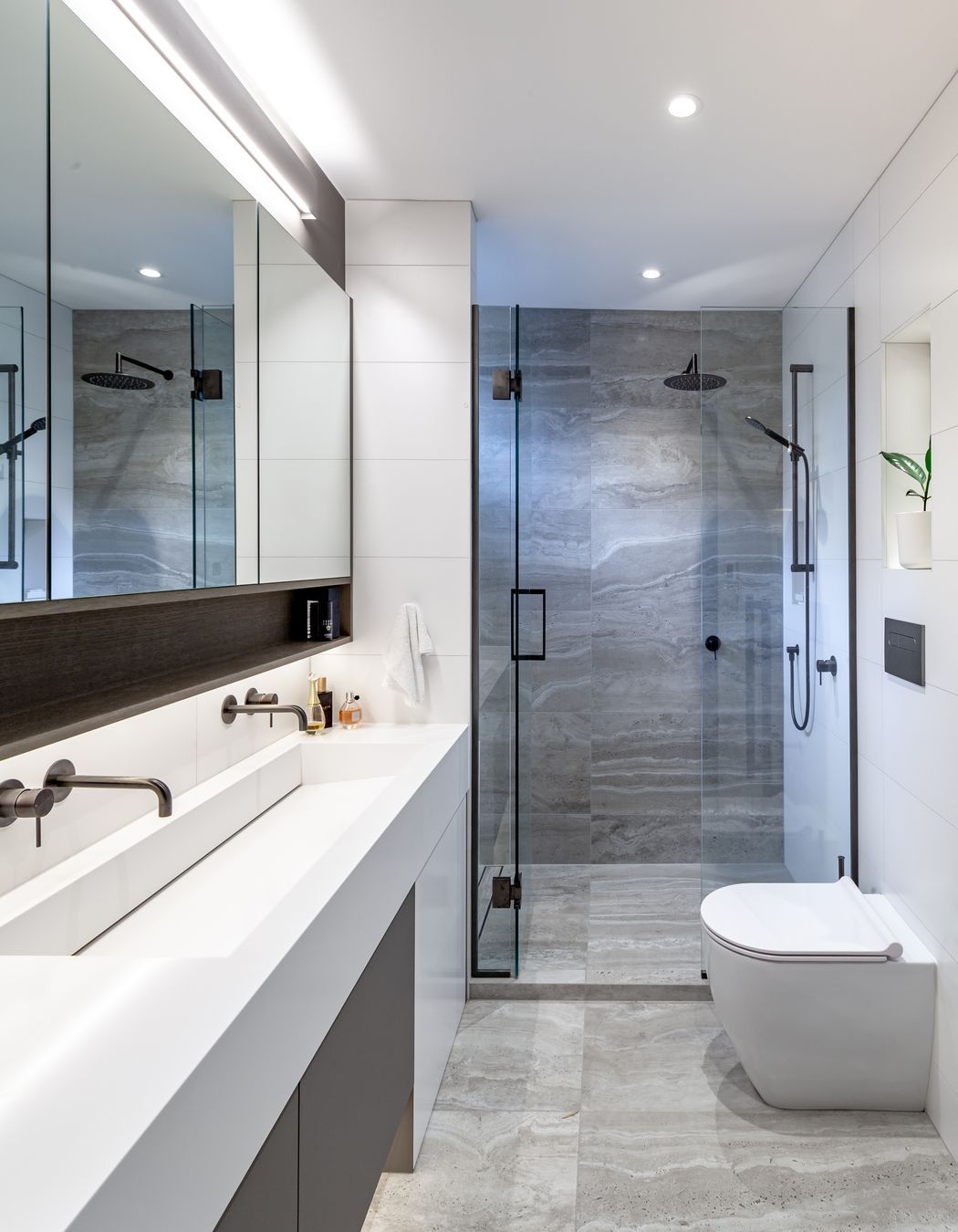 St Mary's Bay Master Bathroom