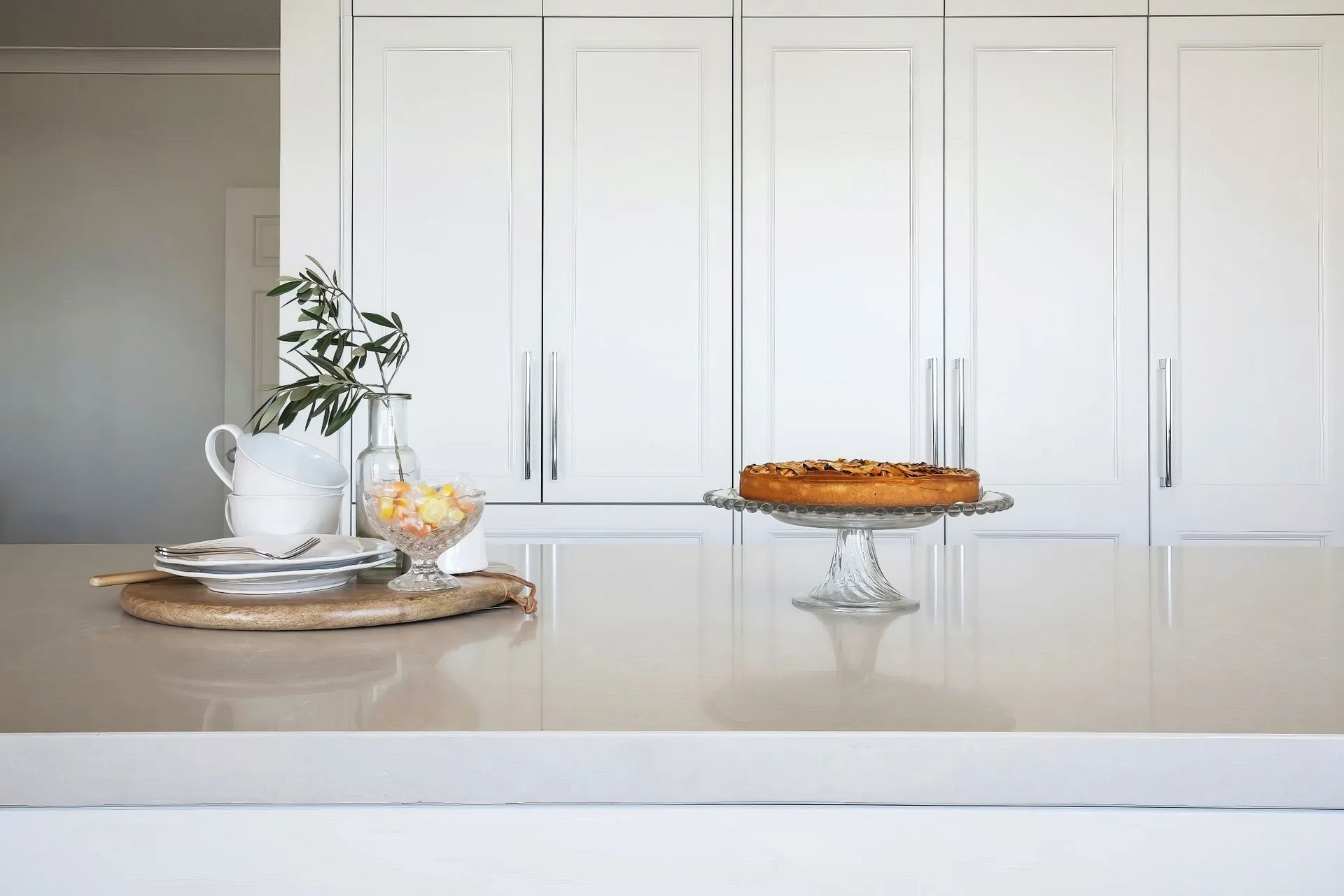 Marble Inspired Bench Top