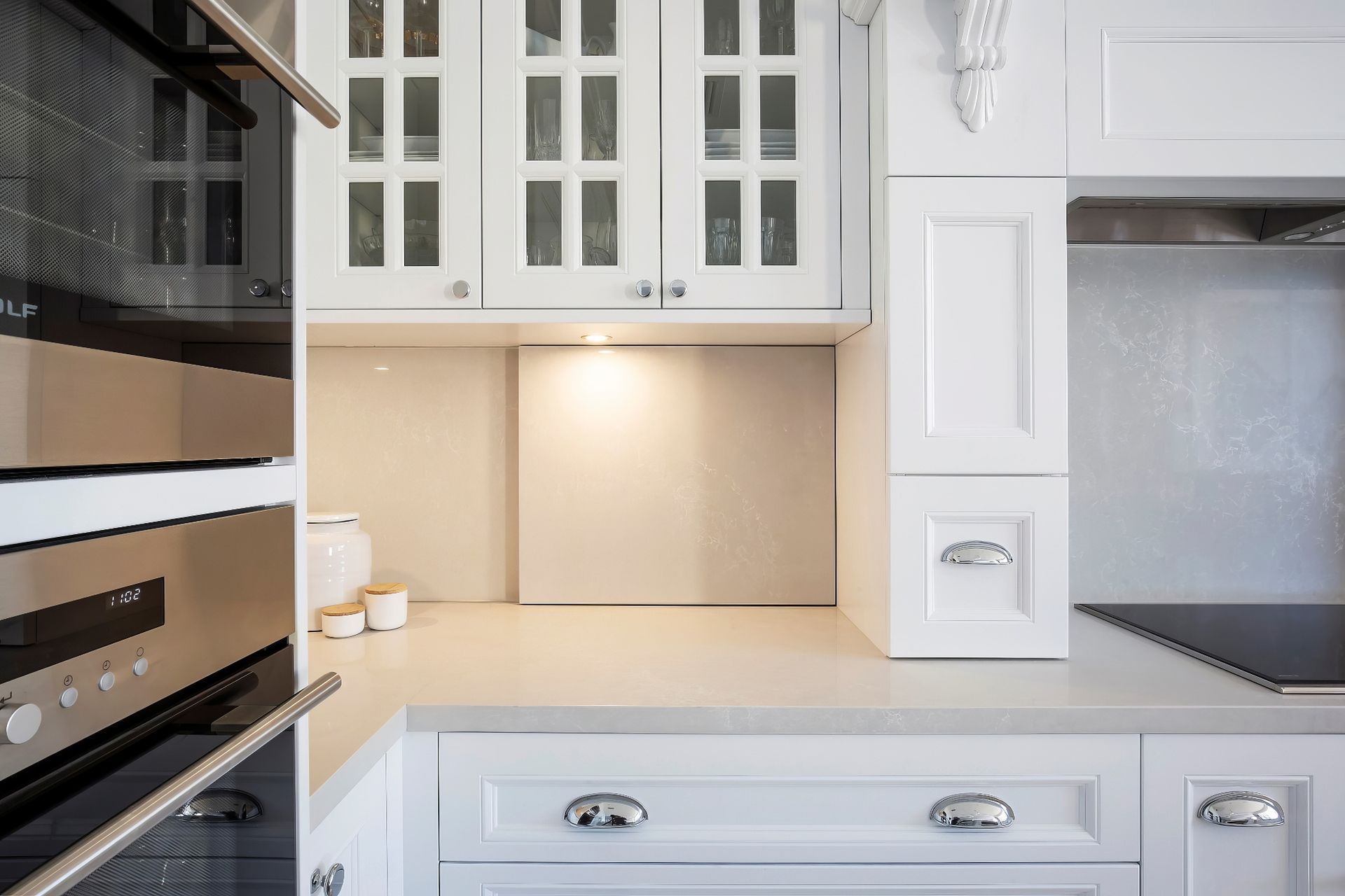 Sliding Panel to Dining Room