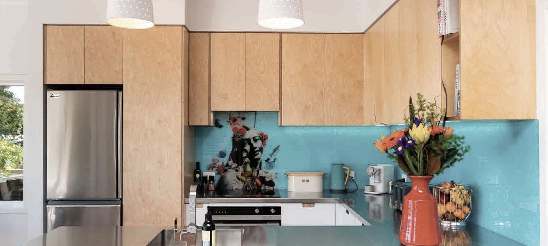 Vibrant Plywood Kitchen banner