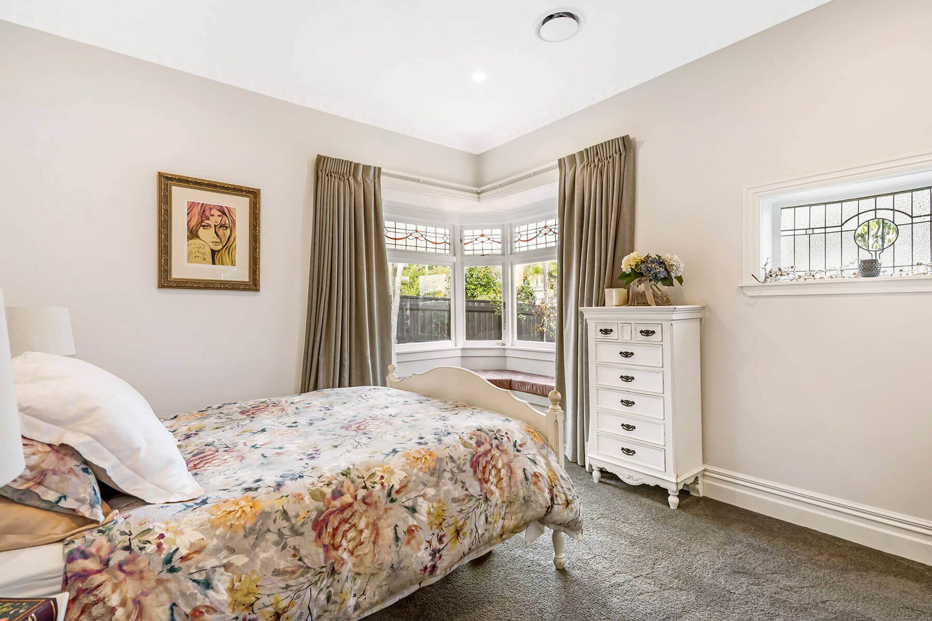 The master bedroom has a brand new window seat built in, as well as a new ensuite and wardrobe.