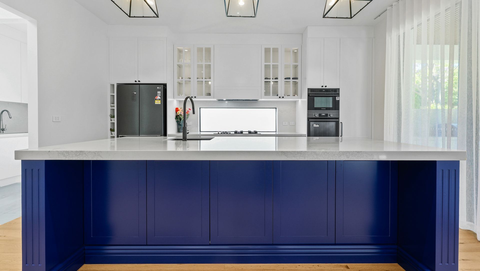 Kellyville hampton style kitchen banner