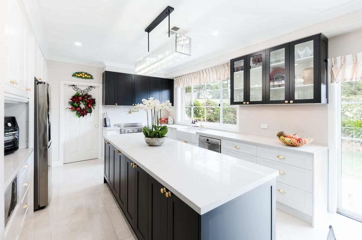 Baulkham Hills Italian hampton style kitchen
