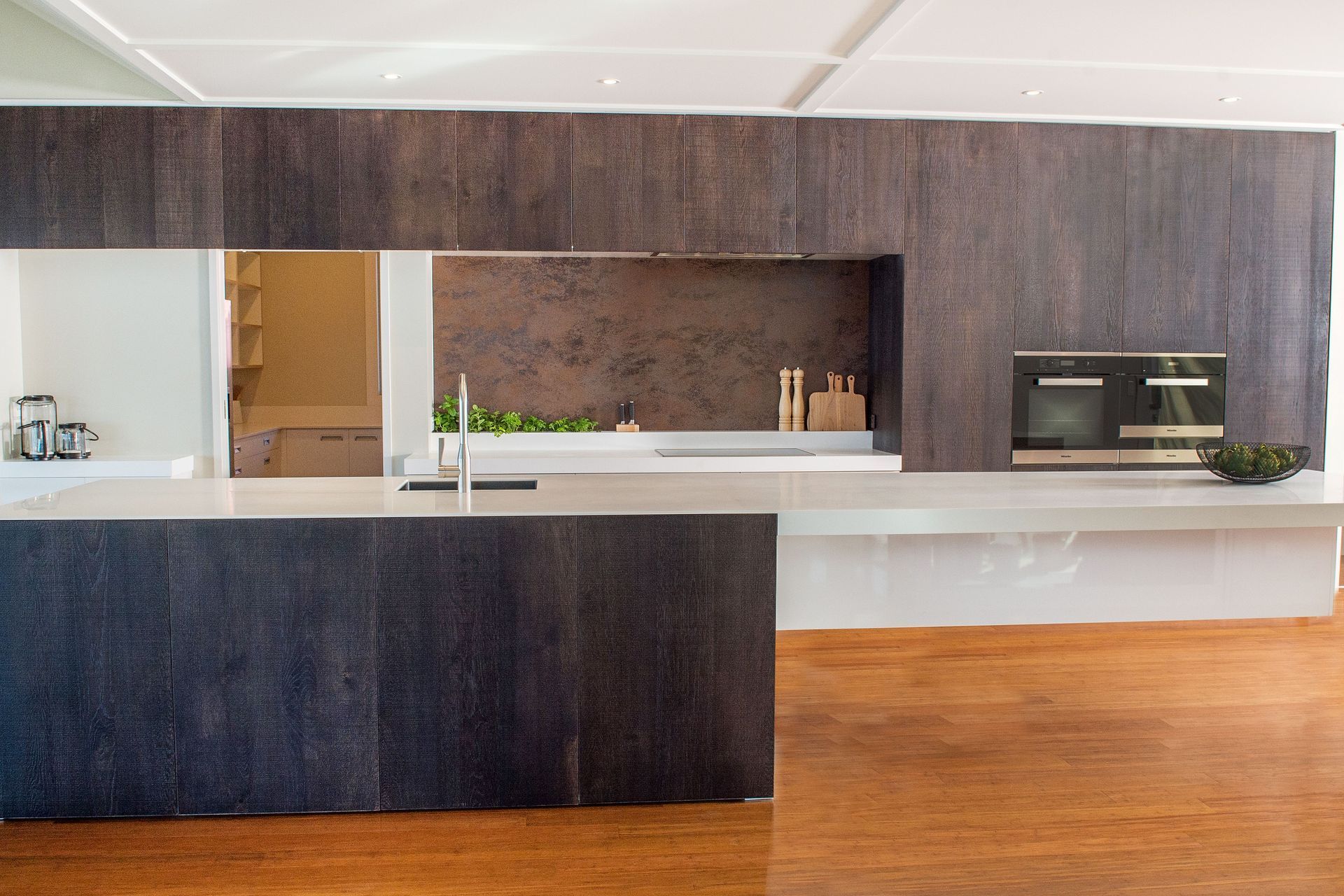Cantilevered Kitchen