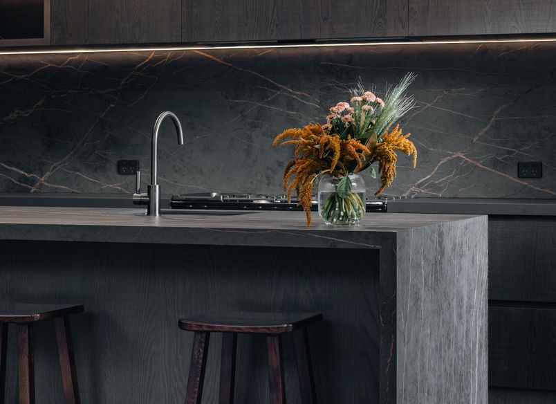 Dark Decadence Kitchen