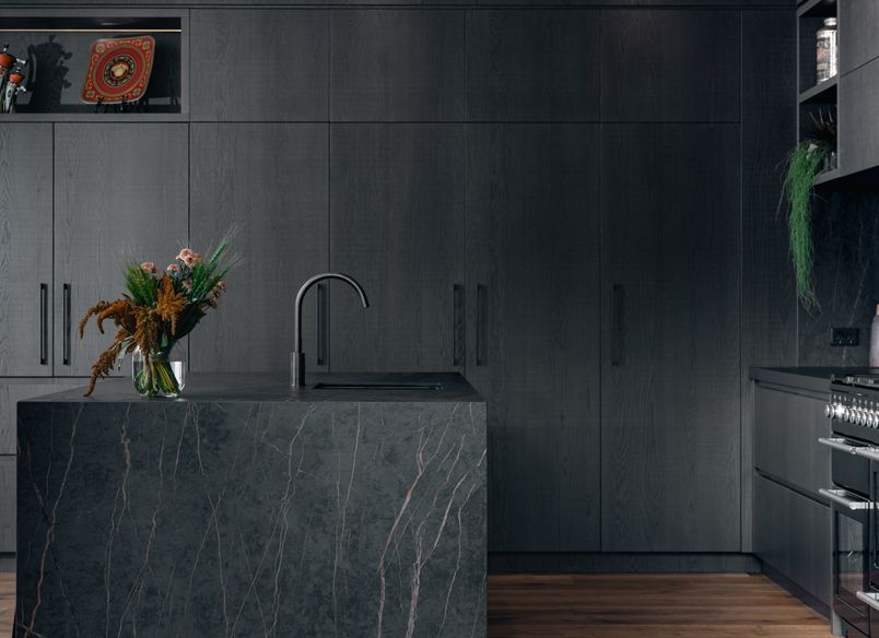 Dark Decadence Kitchen