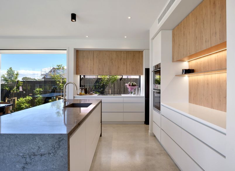 French Oak + Turbine Grey, Auckland